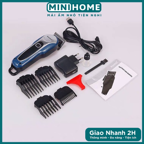 Tông Đơ KEMEI MODEL KM-1995 Cao Cấp, Tông Đơ Cắt Tóc Chuyên Nghiệp Tạo Kiểu Hiện Đại