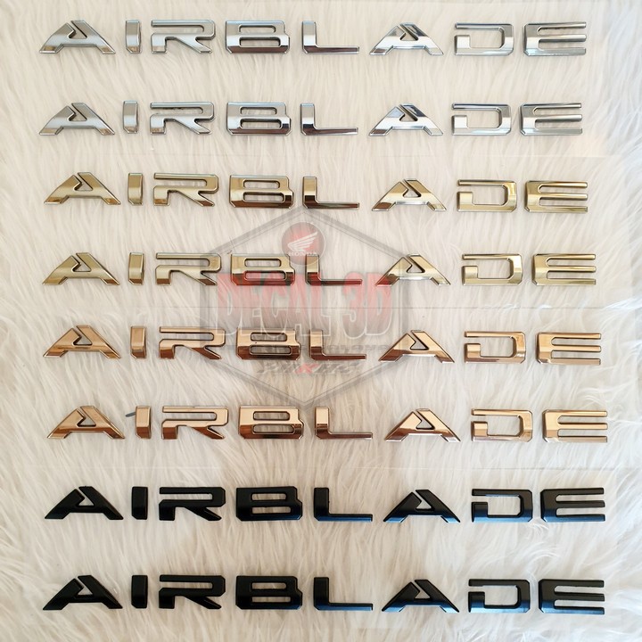 TEM AIR BLADE 2020 CHỮ NỔI NHIỀU MÀU HÀNG CAO CẤP SẮC NÉT CỰC ĐẸP - GIÁ 1 CẶP