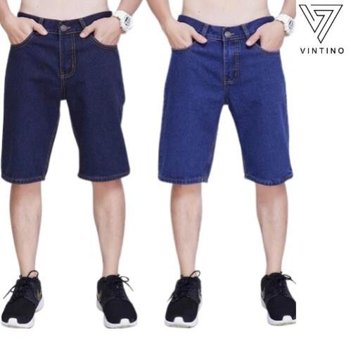 Quần short jean nam, Quần sọt nam ⚡3 màu cơ bản⚡ quần bò lửng ống suông, form rộng rãi, thoải mái vận động Đẹp