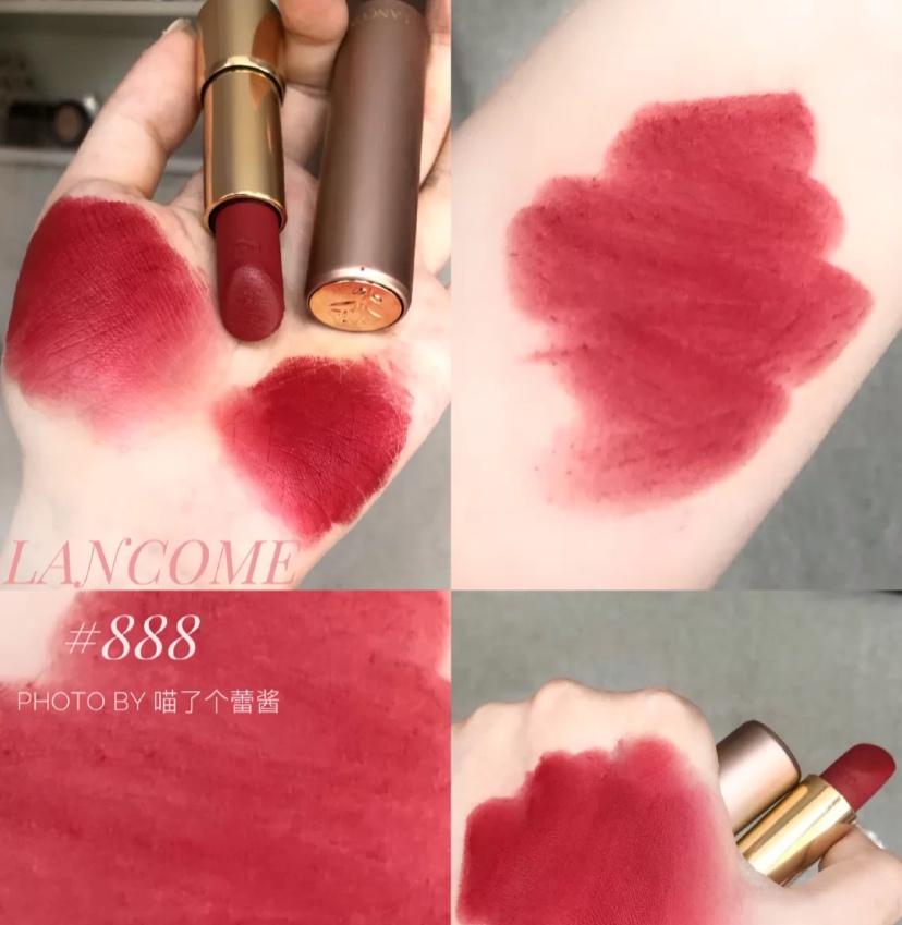 (hàng Mới Về) Son Lì Lancome 888 Mềm Mại Thời Trang Mùa Thu 2020