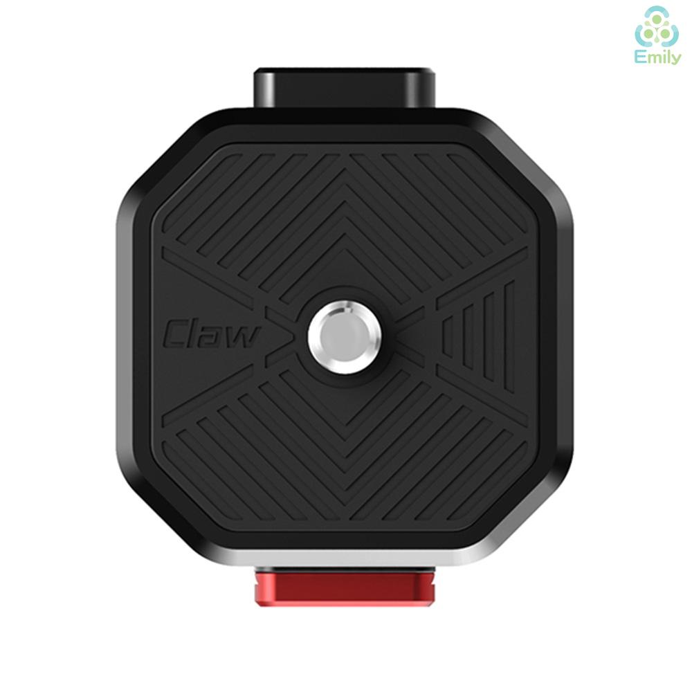 Tấm tháo lắp nhanh ULANZI QR ngàm mini với vít 1/4 inch chịu tải 50kg dành cho camera DSLR
