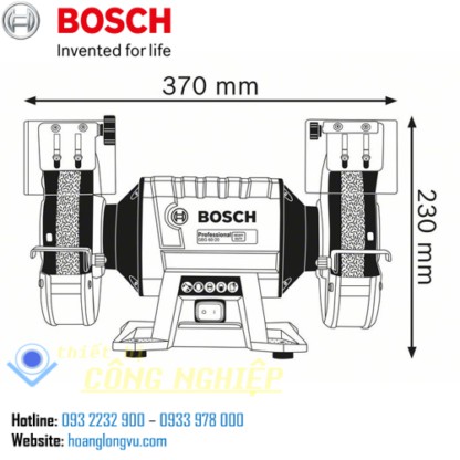 Máy Mài Bàn BOSCH GBG 60-20