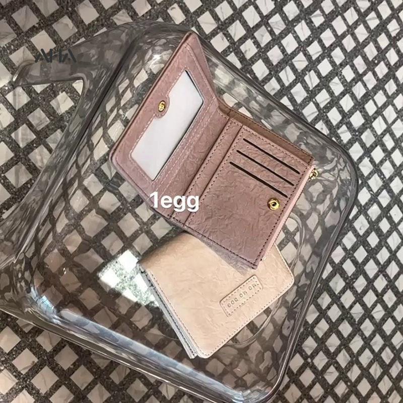 Ví ngắn AHA official gấp gọn thiết kế phong cách cổ điển Âu Mỹ giản dị dành cho nữ