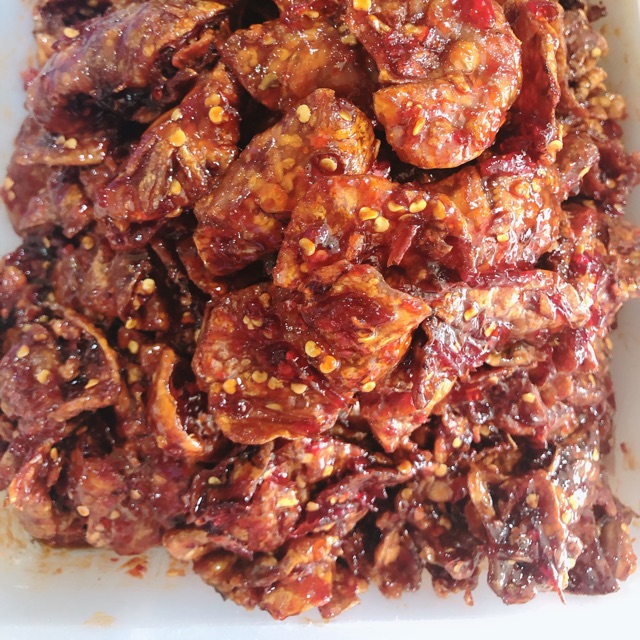 Mực rim sa tế  300gr