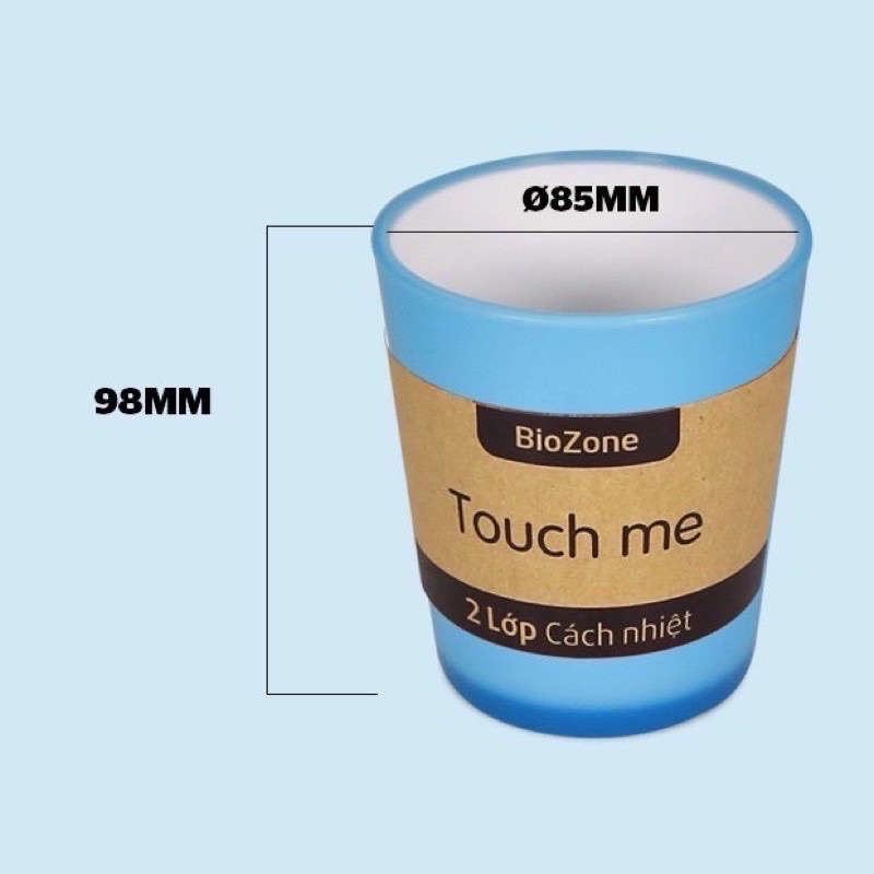 CỐC, LY UỐNG NƯỚC CÁCH NHIỆT 2 LỚP SUNHOUSE BIOZONE 310ML,NHỰA NGUYÊNSINH CAOCẤP NHẬPKHẨUHÀNQUỐC