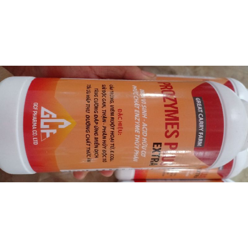 Prozymes plus  sử dụng làm men gốc lên men thủy phân Tỏi dùng cho heo, gà, dê, thỏ...