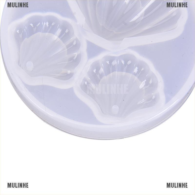 Khuôn Silicone Tạo Hình Vỏ Sò Làm Bánh Kẹo DIY