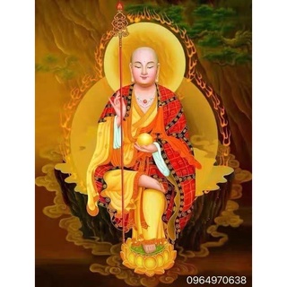 Tranh Lụa Mục Kiền Liên Bồ Tát