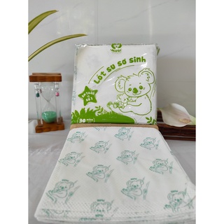 Miếng Lót Su Sơ Sinh Mipbi gói 30 miếng- An Toàn Tiện Lợi, Tết Kiệm