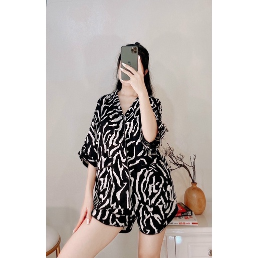 Đồ Bộ Pijima Cánh Dơi Đùi Mango | BigBuy360 - bigbuy360.vn