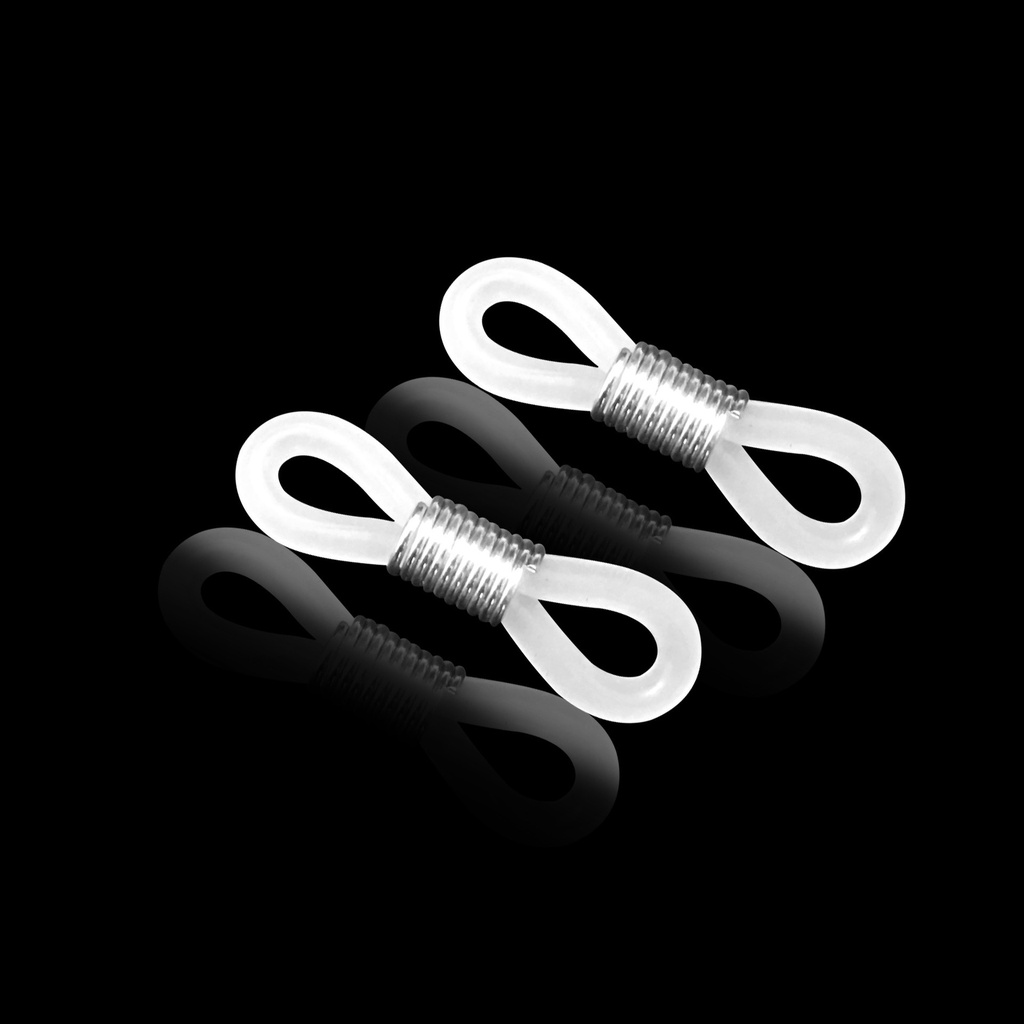 Cặp vòng số 8 Silicone,Phụ kiện đeo kính , có lò xo điều chỉnh chống trượt  MÃ Y6027