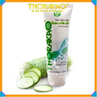 CHÍNH HÃNG SỮA RỬA MẶT SỮA TƯƠI VÀ DƯA LEO THORAKAO 100G