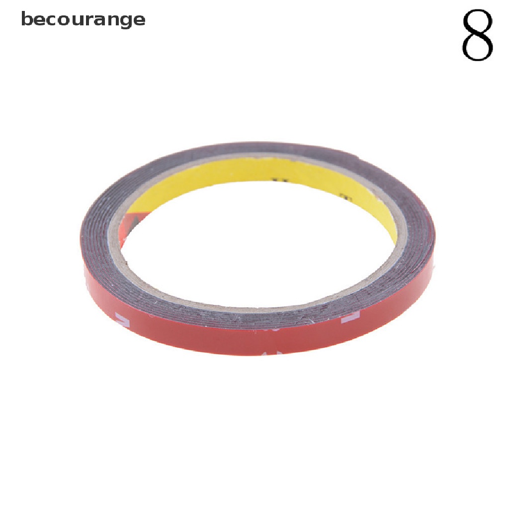 Băng keo hai mặt bằng xốp acrylic màu đỏ độ bền cao cho xe hơi xe tải