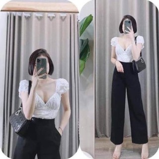 Quần tây ống suông vải tuyết mưa dày mịn, may chuẩn sang như gái Hàn MÃ 09 ་