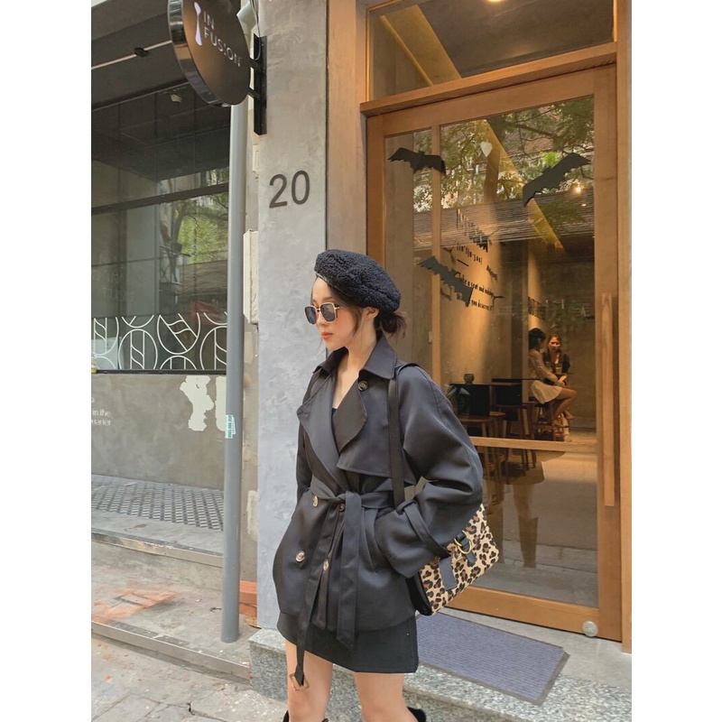Áo trench coat lửng ID AK-920