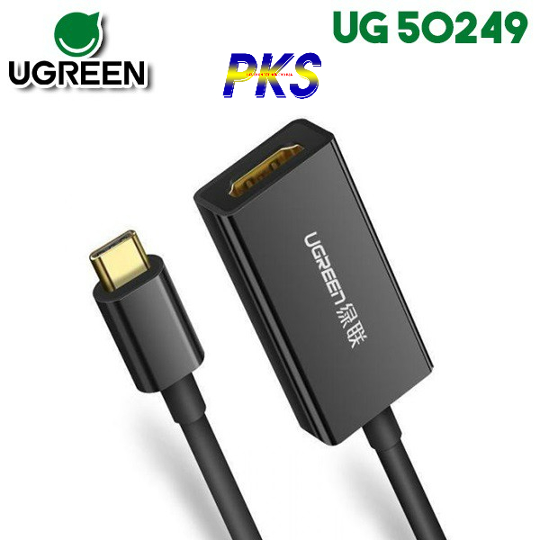 Cáp USB Type C sang HDMI hỗ trợ 4K2K chính hãng cao cấp Ugreen 50249