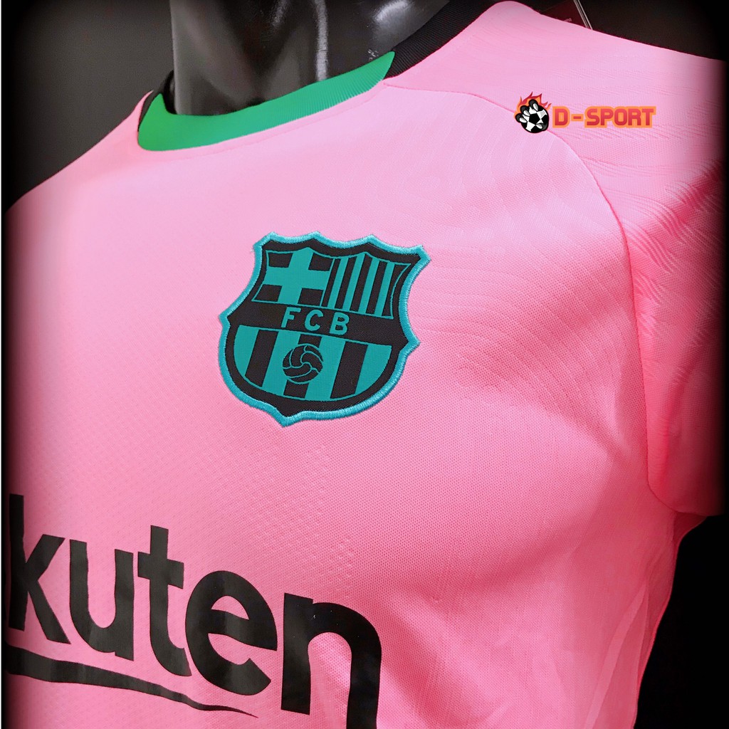 Quần Áo Bóng Đá CLB Barcelona Away 20/21 - Hàng Nhập Thái - Vải Mè Cao Cấp