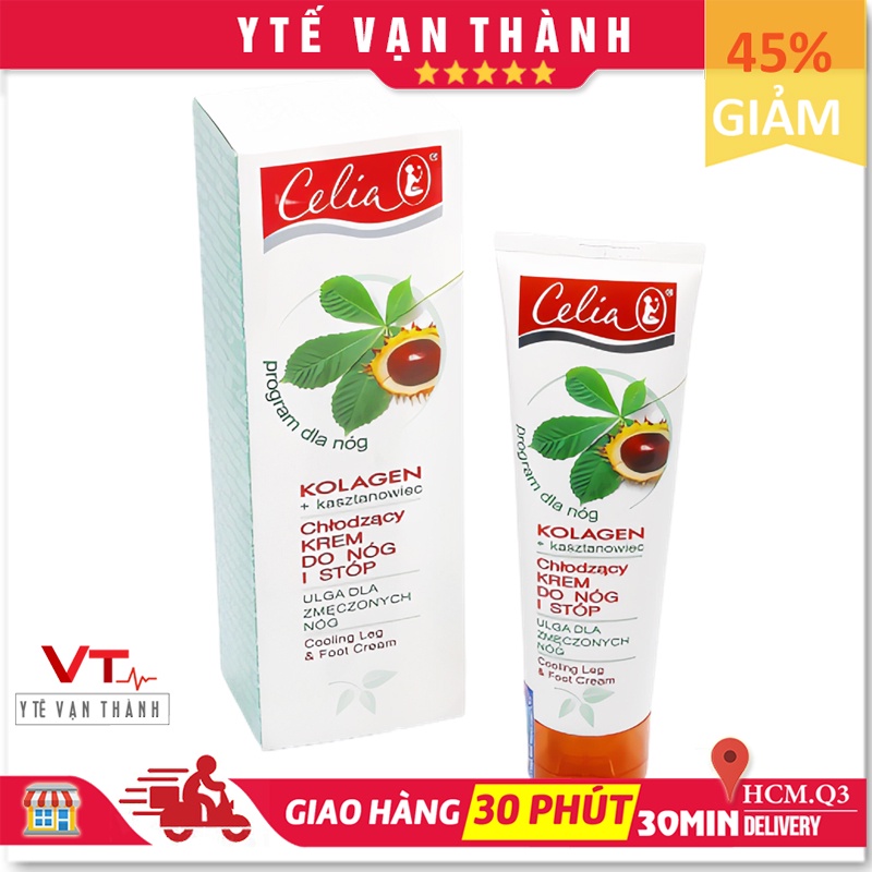 ✅ Kem Thoa Giãn Tĩnh Mạch: Celia Nhập khẩu từ Ba Lan - VT0043