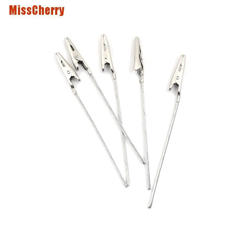 (Hàng Mới Về) Set 10 Kẹp Cá Sấu Chất Lượng Cao
