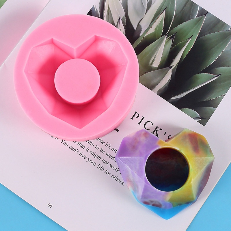 Khuôn Silicone Làm Chậu Cây Mọng Nước DIY Tiện Dụng