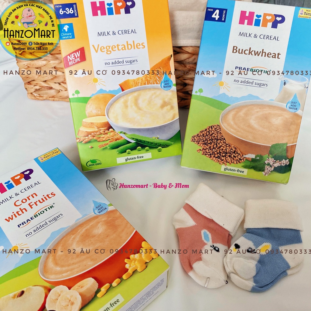 Bột ăn dặm cho bé / Bột HIPP HiP ăn dặm đủ vị