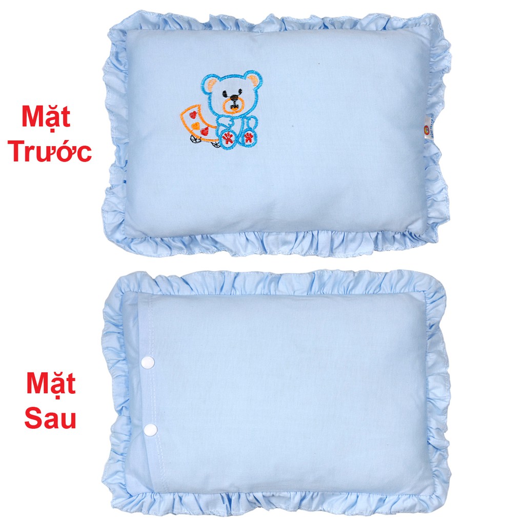 Gối cho trẻ sơ sinh mềm, mịn, an toàn cho da của bé GSSKF  KIBA Fashion