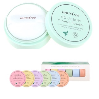 Phấn phủ kiềm dầu No Sebum Innisfree