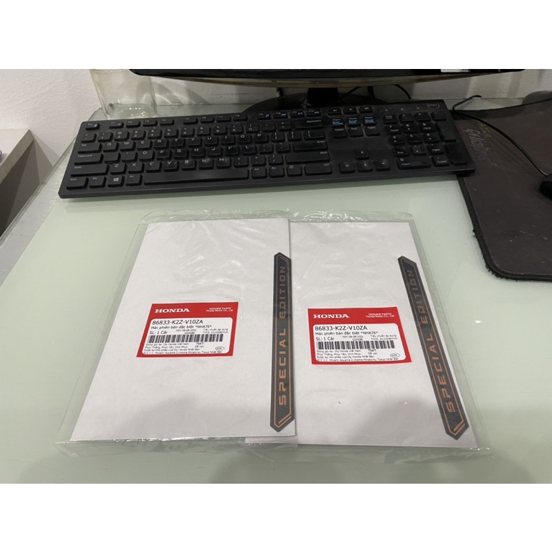 Mác phiên bản đặc biệt tem special idition ab 160 honda 1tem