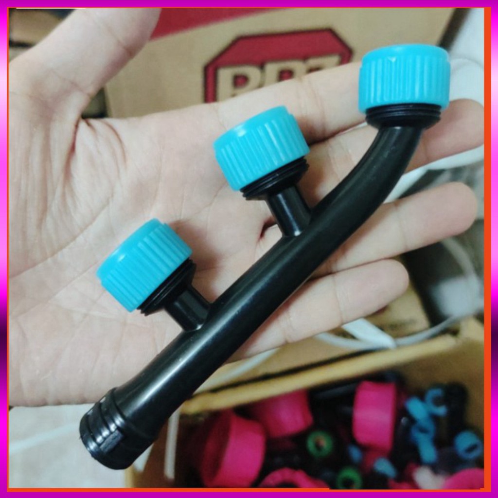 [GIÁ TỐT] Béc tưới cây 3 mắt, ren trong 13mm dùng cho bình bơm tưới cây