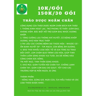 Thảo dược ngâm chân Bách Kim Thảo