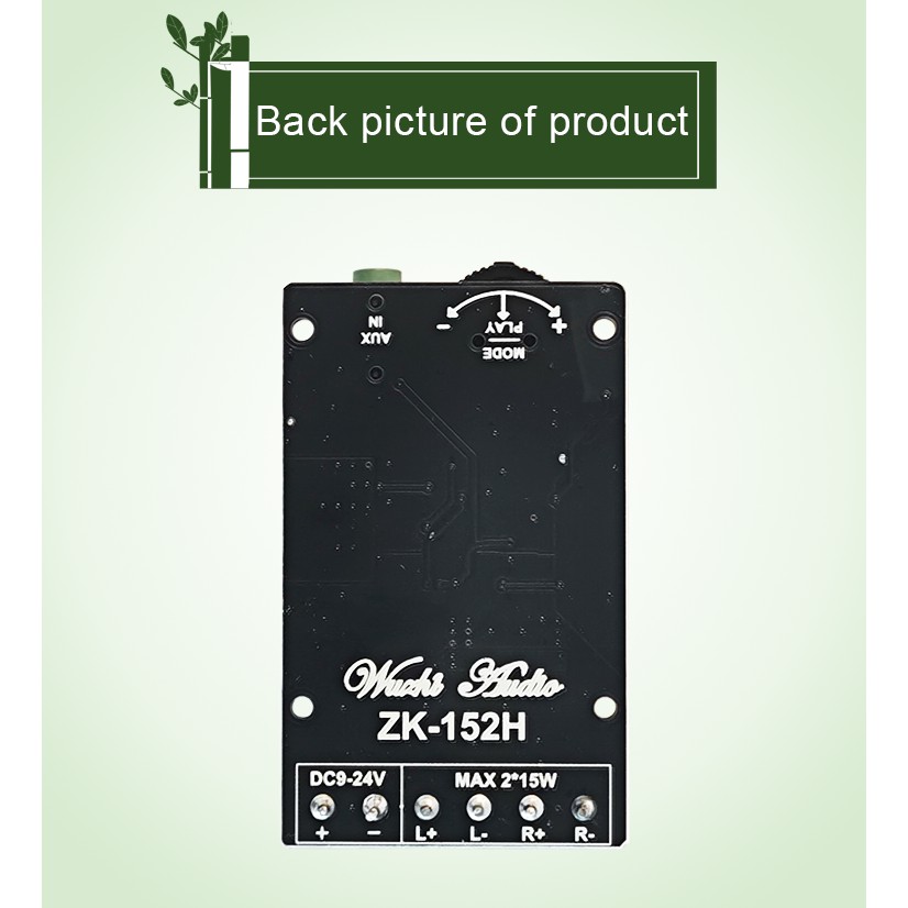 Bảng Mạch Khuếch Đại Âm Thanh 2x15w Bluetooth 5.0