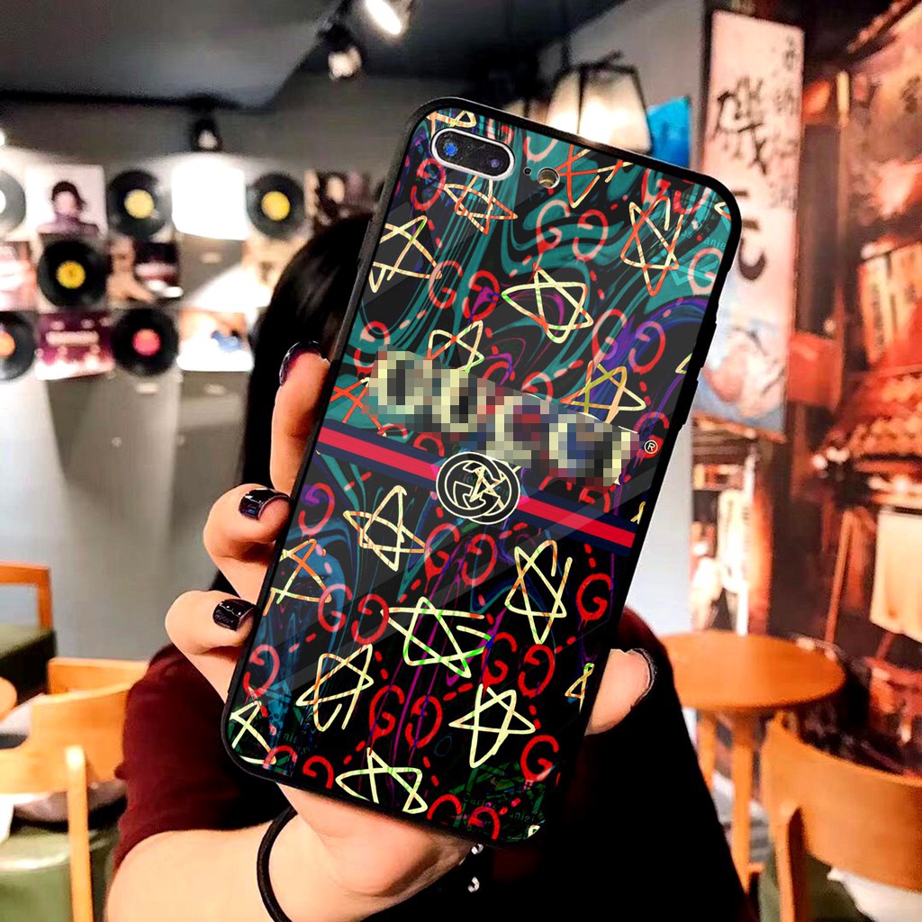 ỐP IPHONE - ỐP KÍNH - kame và gucc DÀNH CHO IPHONE 6 6S 6PLUS 6SPLUS 7PLUS 8PLUS X XS 11 pro max 13promax xr xsmax k153
