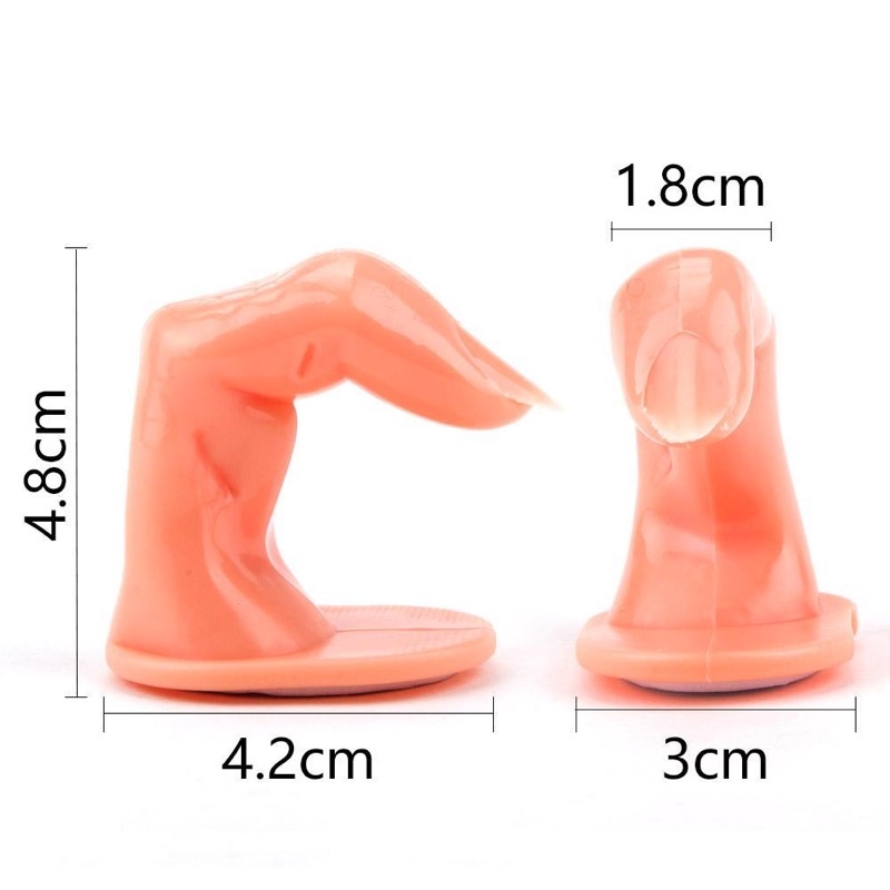 ngón tay giả học nail