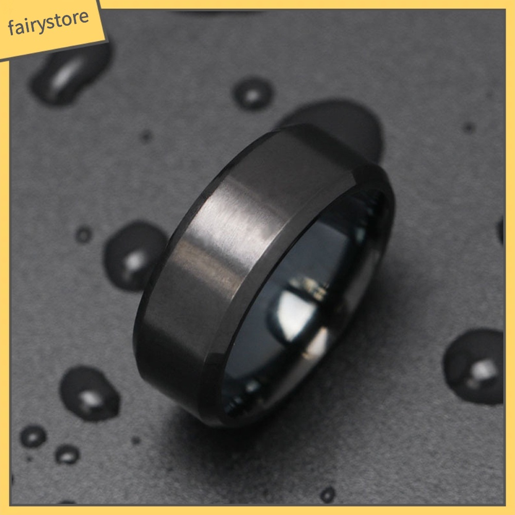 Nhẫn Thép Không Gỉ Có Từ Tính Hỗ Trợ Giảm Cân Độc Đáo