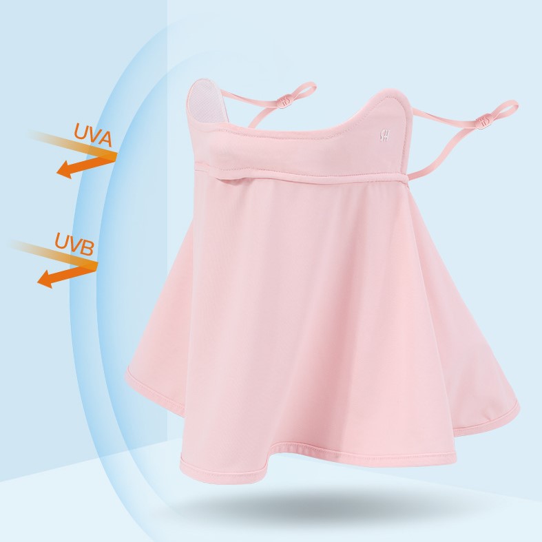 Khẩu trang chống nắng trùm cổ vai , chống tia UV UPF50+ chất cotton lụa  mã MELI0066 | BigBuy360 - bigbuy360.vn