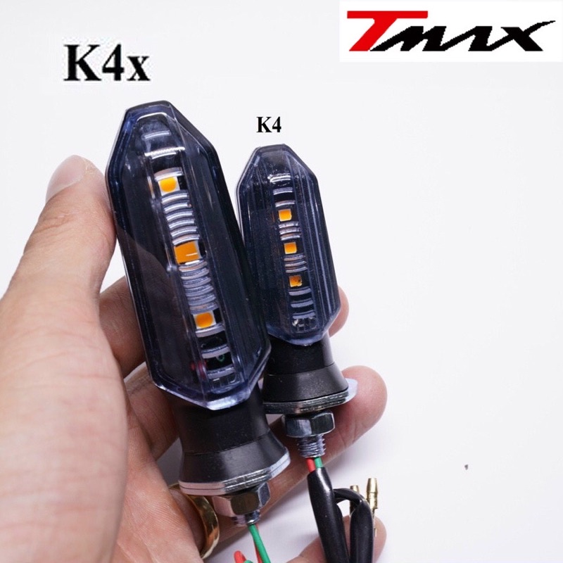 Đèn xi nhan K4x CHÍNH HÃNG HIDU kiểu winner X cho các dòng xe vario, exciter 150, NVX, MSX, CBR ,MT15,R15V3 , PKl, PKN