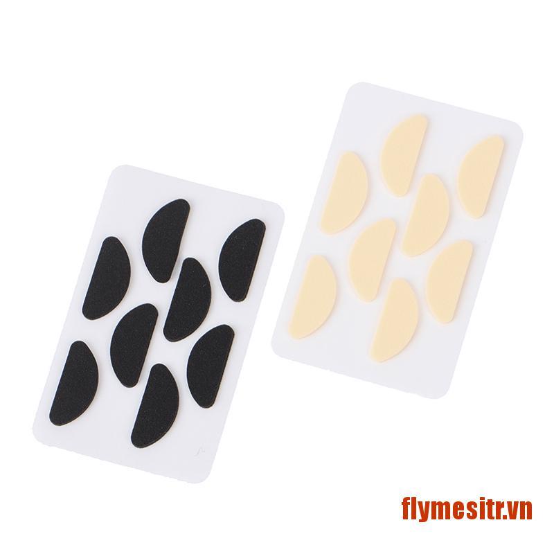 FLYME 40Pcs Soft EVA Foam Nose Pads Anti-Slip Adhesive Grips Eyeglass Nosepads