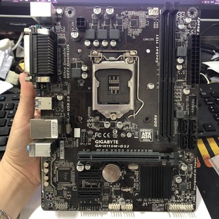 Main H110 sk 1151, giga h110 m ds2, asus h110m, asus h110m-e/m2, giga h110m d3a, main máy tính