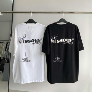 Áo thun nam MISSOUT 2021 form rộng tay lỡ unisex