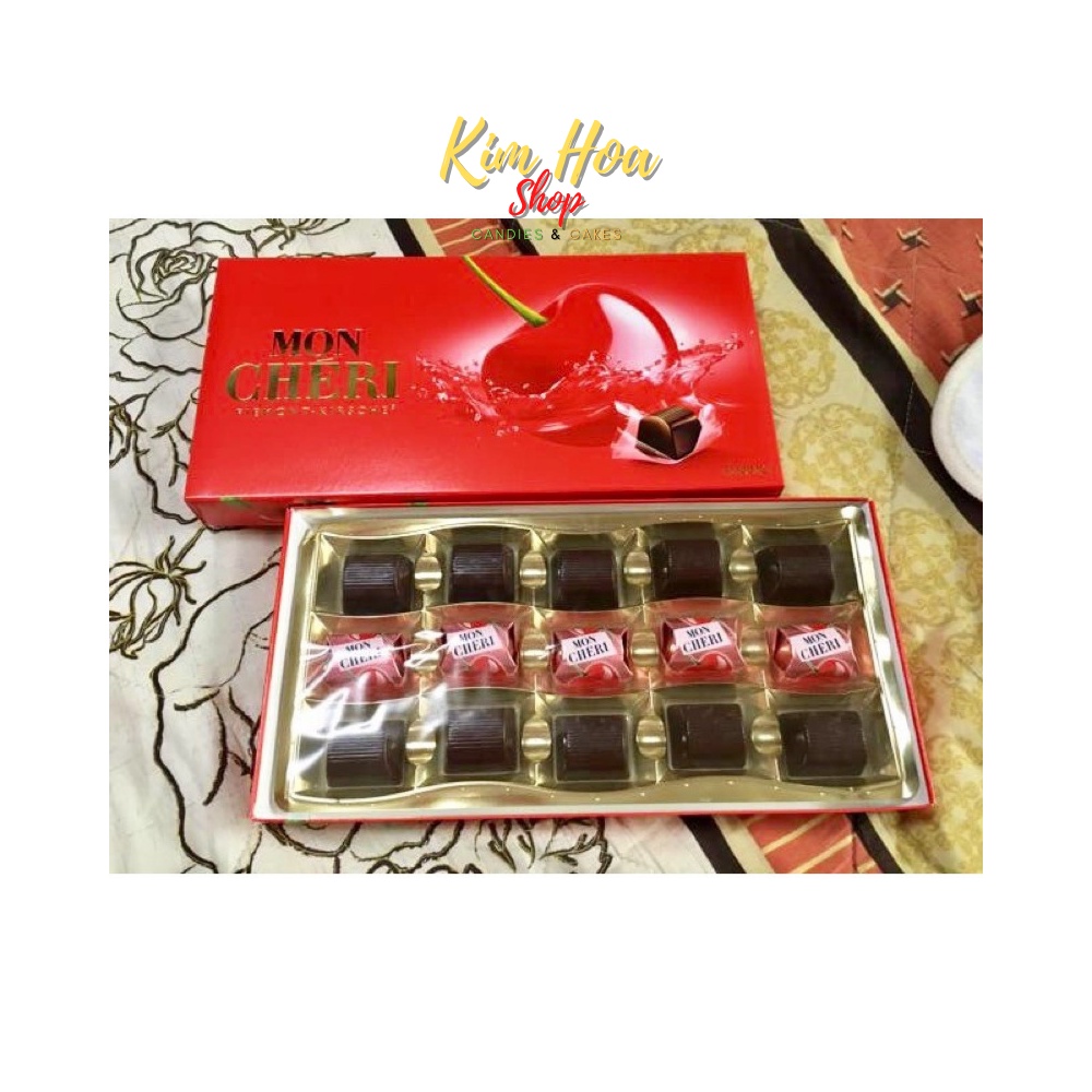 Sô-Cô-La có nhân Cherry Ferrero Mon Cheri & ZAINI Boero từ EU - MADE IN GERMANY