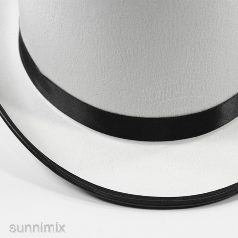 Mũ ảo thuật màu trắng cho nam và nữ