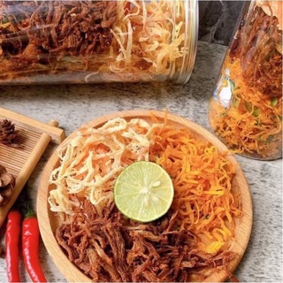 Khô mix 3 vị siêu ngon lon pet 300g