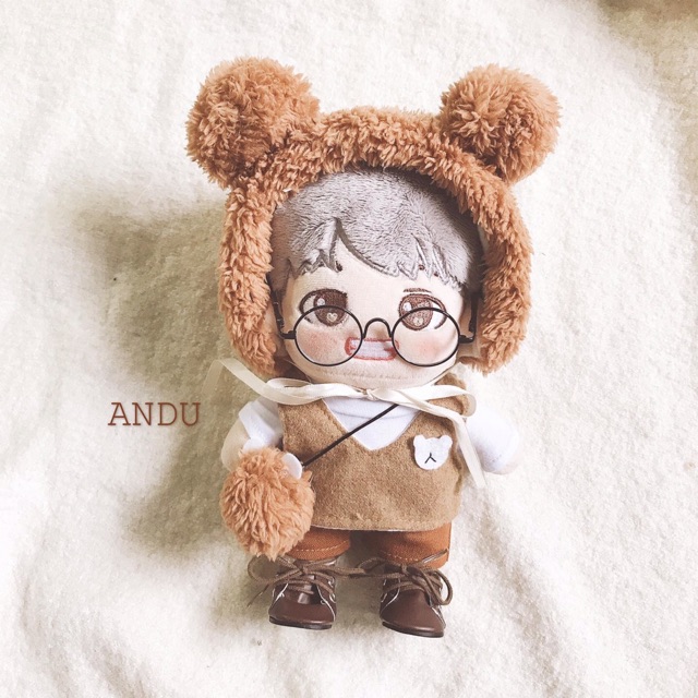 Set quần áo cho búp bê 15-20cm