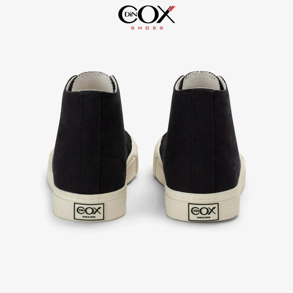 Giày Sneaker Nam nữ E06Hi Black Kiểu dáng cao cổ