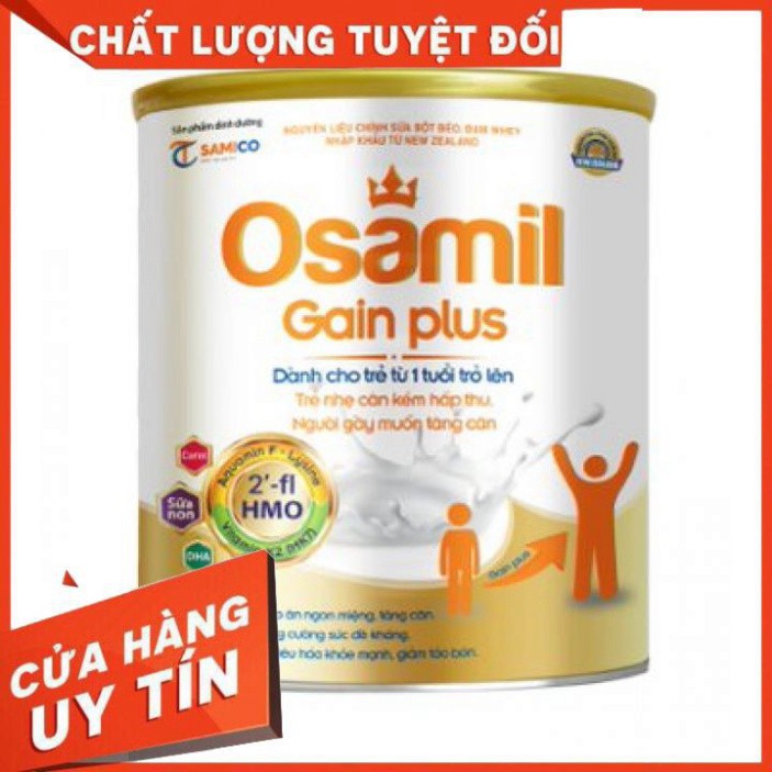 Sữa OSAMIL GAIN PLUS 900g