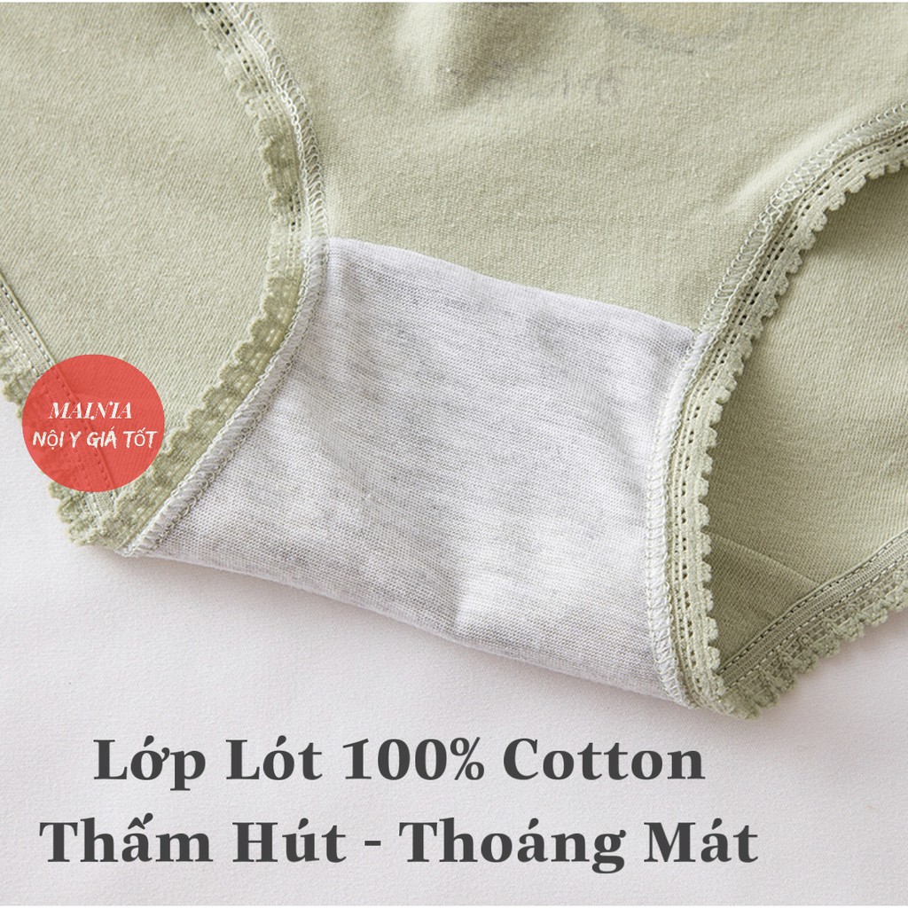 [Có Bigsize] Quần Lót Cotton Nữ Quả Bơ 🥑 5 Mẫu Quần Lót Bơ Chíp Dễ Thương Xinh Xắn Mainia Shop