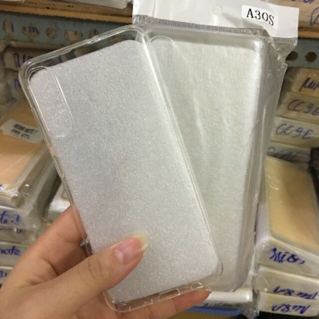 Bộ 2 ốp silicon máy Galaxy A30S trong suốt