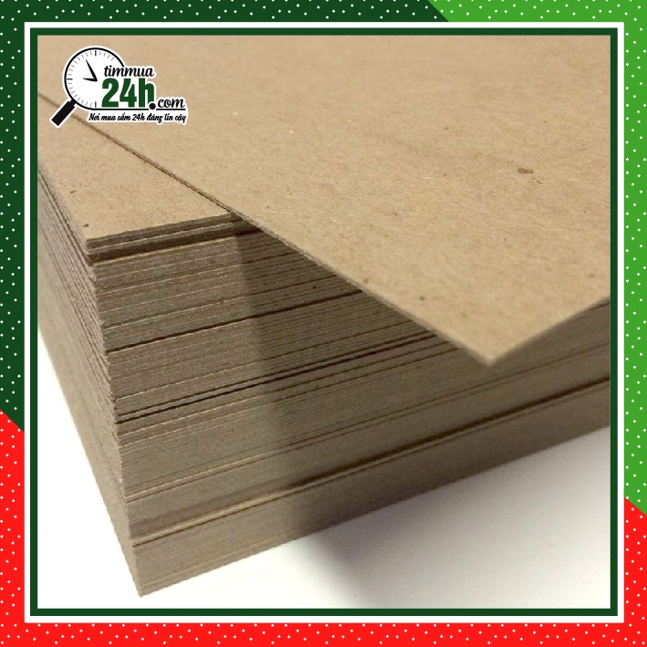 Combo 5 - 10 tấm carton lạnh, 3 lớp - carton làm bìa sổ, mô hình, đồ handmade