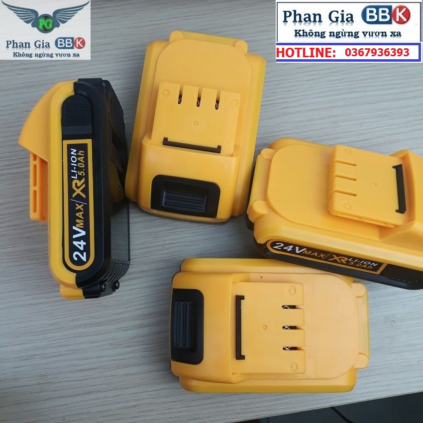 Pin máy khoan 24V - Pin 24V - Pin 5cell