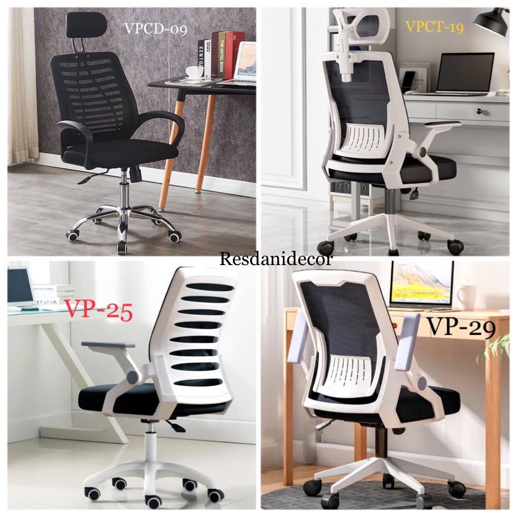 Ghế Văn Phòng-Ghế Xoay-Ghế Làm Việc Siêu Tiện ích (Có Video Sản Phẩm)